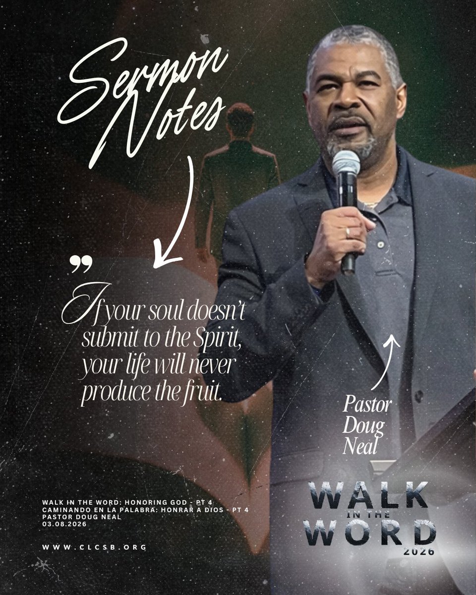 clc_sb's tweet image. “If your soul doesn’t submit to the Spirit, your life will never produce the fruit.”

The fruit of the Spirit grows through surrender.

Spirit, lead me.

#WalkInTheWord #Faith #HolySpirit #CLC #CLCSB