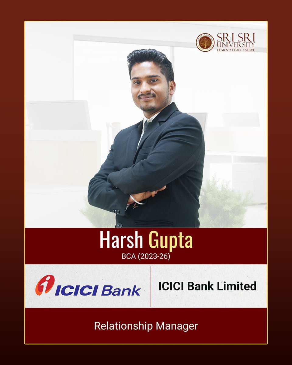 Sri Sri University tweet media