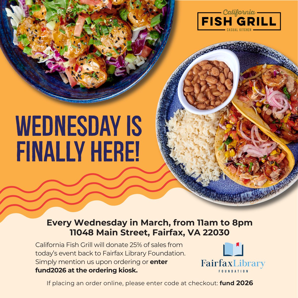 Fairfax Library Foundation tweet media