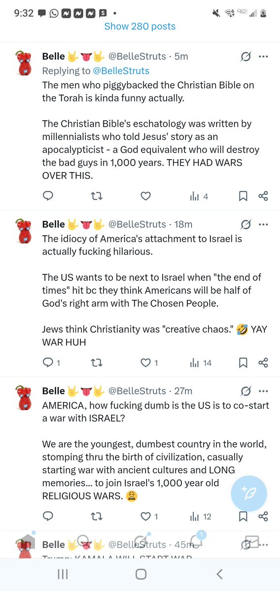 Belle 🤟👅🤟 tweet media