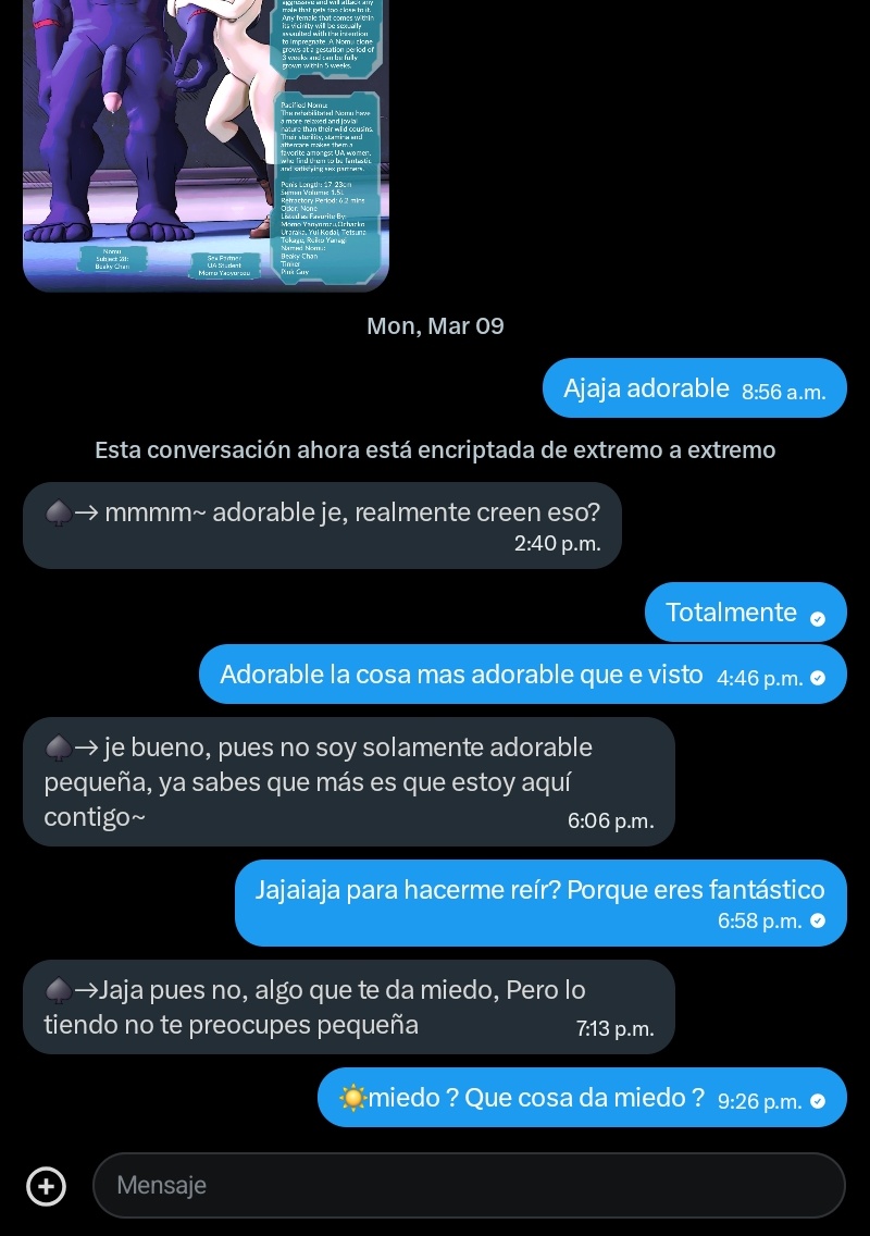 Sin afán de ofender, pero que esperas al venir a una cuenta con personajes dominantes ? O personajes como el mio ? Realmente existe ente que apesar de todo lo que dice el fijado soy una puta ? Jejeje realmente es adorable