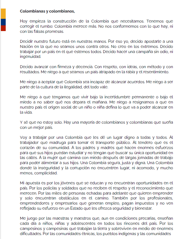 pcolmenares's tweet photo. El único líder que a sido #Coherente y #Consistente , nos escribe de manera franca y nos invita a cambiar el futuro del país. Yo me uno a su llamado, los invito a tod@s a sumarse. El momento es ahora.
https://t.co/dZdGNyQ7Ev
#AdelanteConFajardo https://t.co/hHfDDN4anl