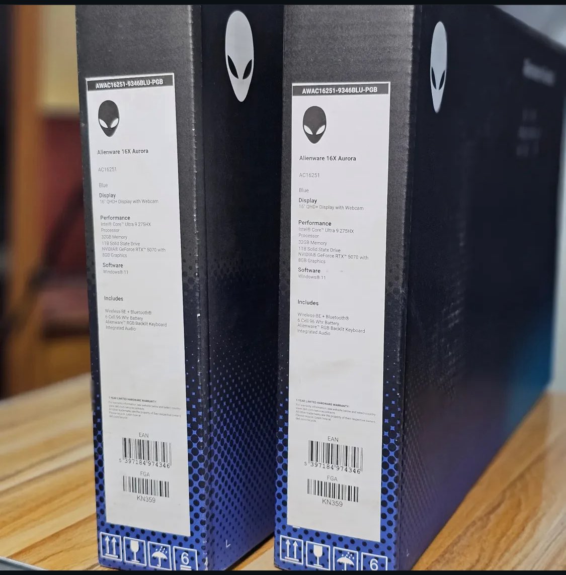 KUNO_INTEGRATED's tweet photo. 🔊 DEAL ‼️

Brand New DELL Alienware Aurora 16
Intel core 7 processor 240H
32gb ram 1tb SSD
Nvidia Geforce RTX 5060
8gb dedicated graphics
WiFi 7 + Bluetooth
6- cell battery integrated
Windows 11

Price: 3.6m https://t.co/01gk2TU13g