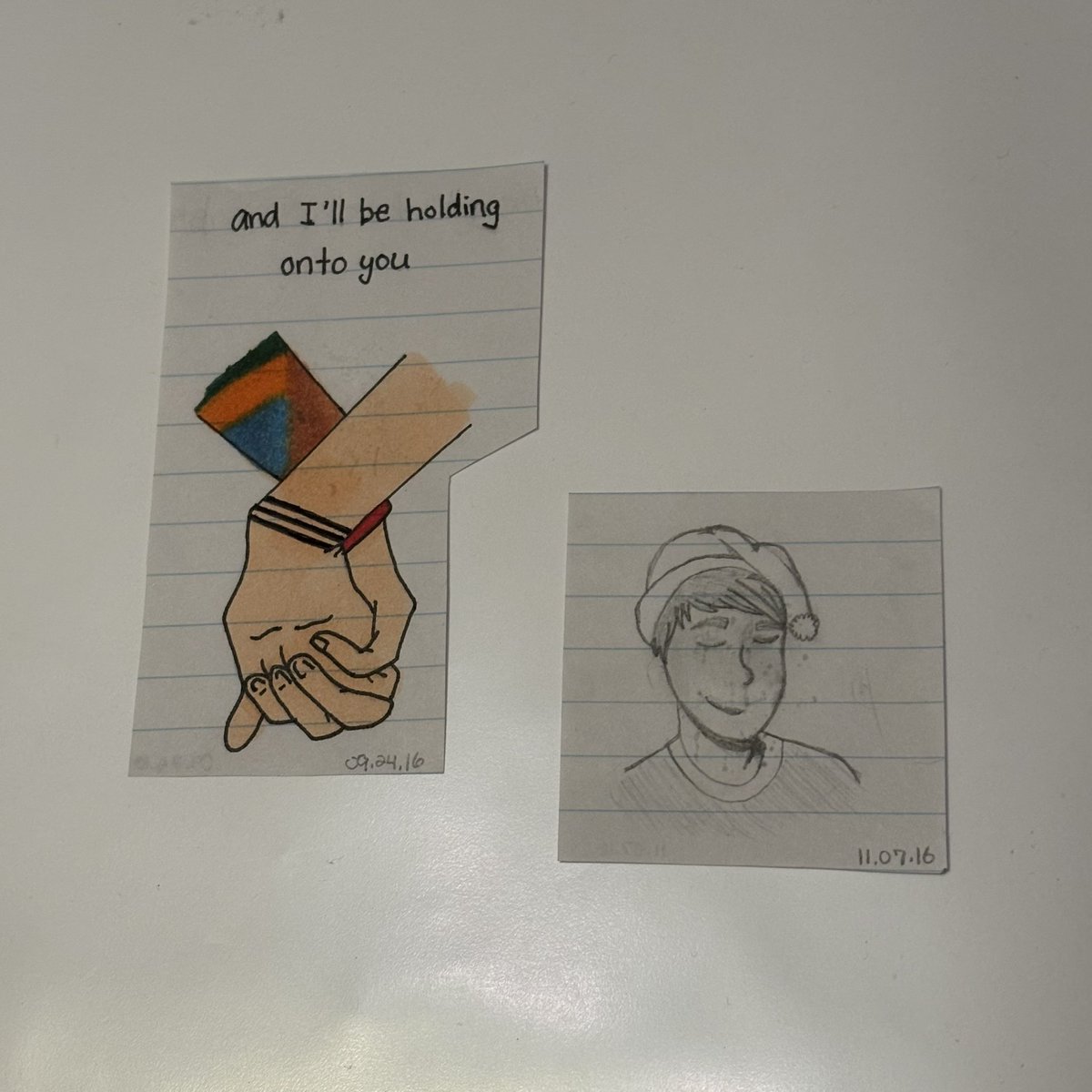 Joshler and Dan Howell fanart I did in 2016