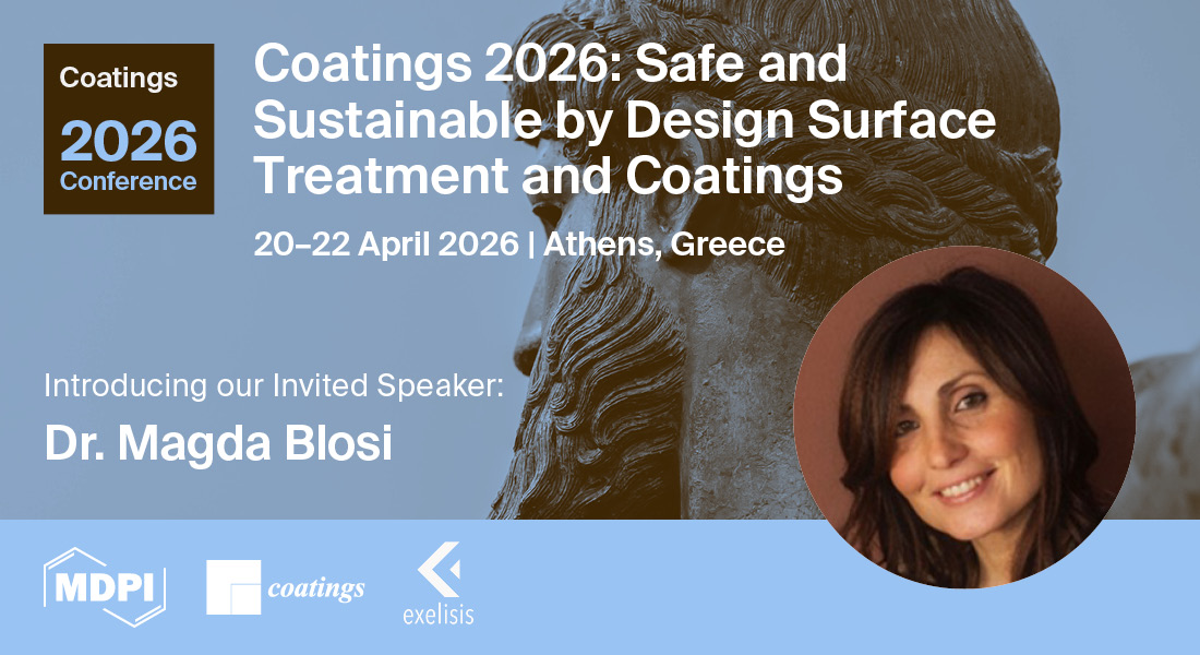 sciforum's tweet image. 👤 Our next #Coatings2026 Invited Speaker is Dr. Magda Blosi (Institute of Science, Technology and Sustainability for Ceramics)! 🏺

🚩 brnw.ch/21x0EdQ 📆 Register for this April gathering and join Dr. Blosi in advancing the field!

@exelisis @RACInational #Ceramics
