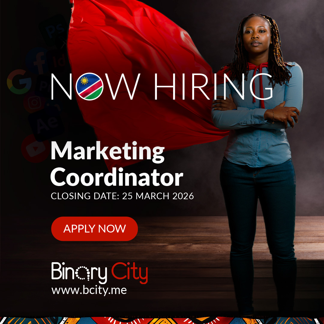 We need a Marketing Coordinator in our Windhoek office. Could it be you? Be quick — applications close 25 March. 😏👊 bcity.me/jobs/marketing…