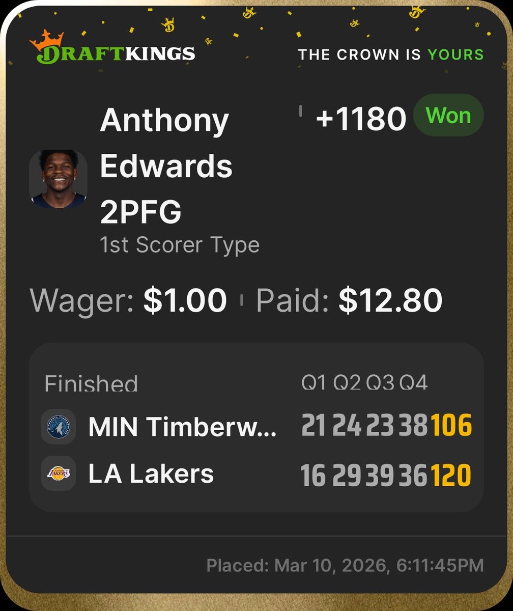 Bet Small Win Big tweet media