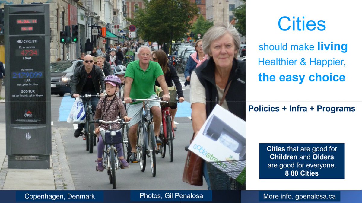 If it's not safe &amp; joyful for an 8 year old and for an 80 year old, then it's NOTHING. Don't even call it a bikelane.

STOP building cities as if everyone was 30 y/o &amp; athletic
More than building cities, we are creating lifestyles.
Make LIVING HEALTHIER &amp; HAPPIER the easy choice.