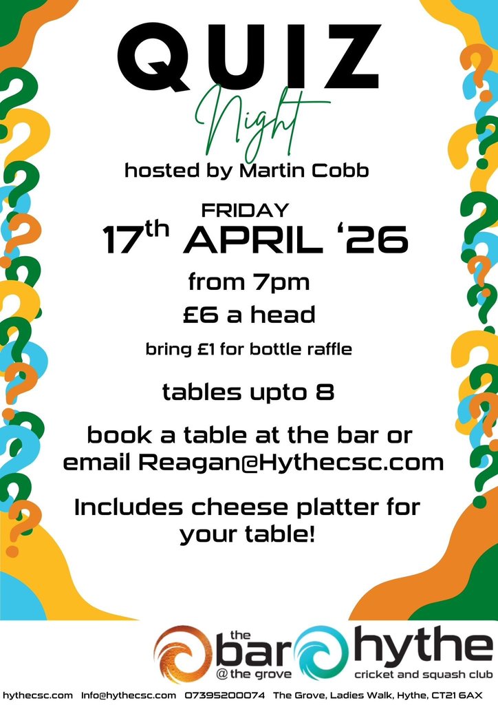 Hythe Cricket & Squash Club tweet media