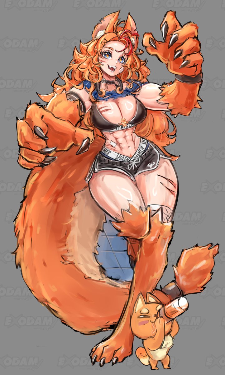 Muscle mommy incoming!!! 
#Buffpup