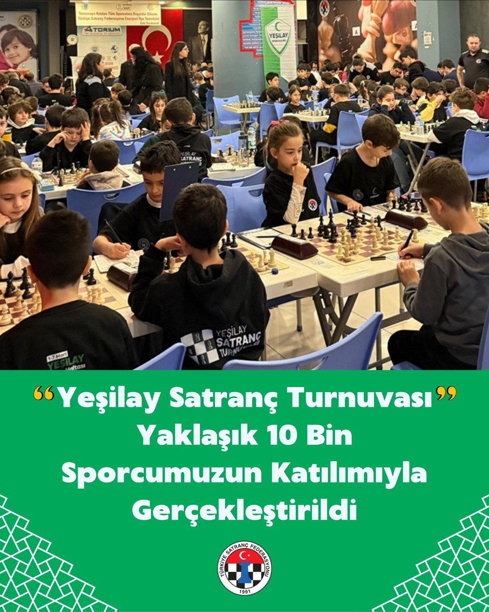 Türkiye Satranç Federasyonu tweet media