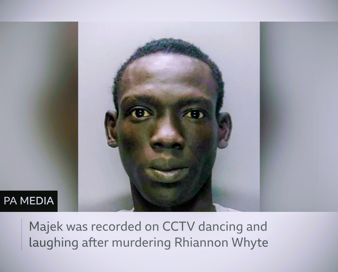 >Majek was dancing and laughing after stabbing Rhiannon 23 times over biscuits

These people are not like you.
You will never understand them.