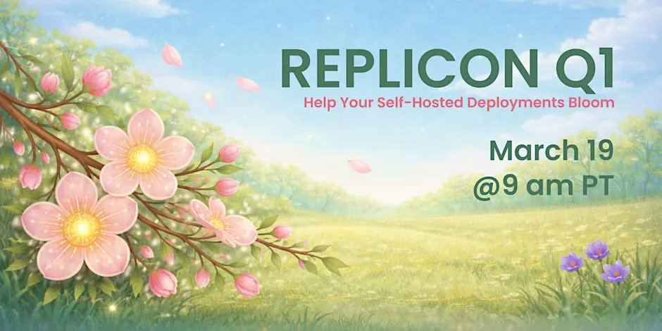 Replicated tweet media