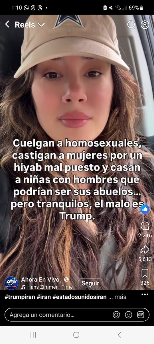 FriasAle's tweet photo. @TendenciasNac En Irán asesinan a Mujeres si salen con la cara descubierta, ni hablar de mostrar el pelo o las piernas, las fusilan
Si el marido la acusa de adulelterio, LAS LAPIDAN, MUEREN APEDREADAS!!
40 MIL IRANÍES ASESINÓ EL RÉGIMEM SOLO POR MANIFESTARSE!!! https://t.co/LnAISADtAD