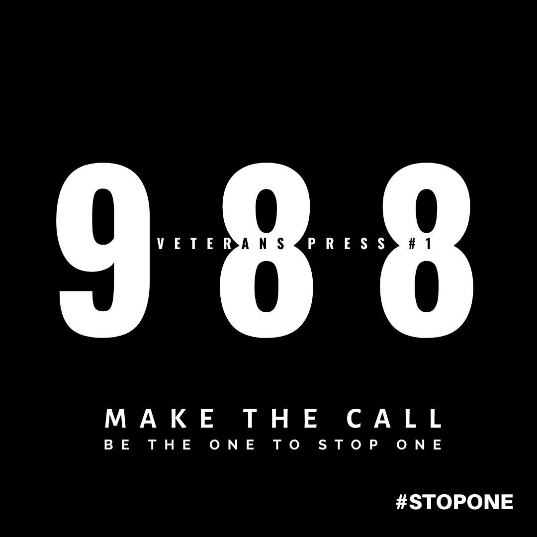 StopOne_suicide's tweet photo. Have you heard about the new 3-digit @988Lifeline ? Take note - the call just might save a life!

Visit the website and watch a training. YOU can be the one to #StopOne

#mentalhealth #SuicidePrevention  #TexasVeterans #988Lifeline https://t.co/Uv6VlnT6m1