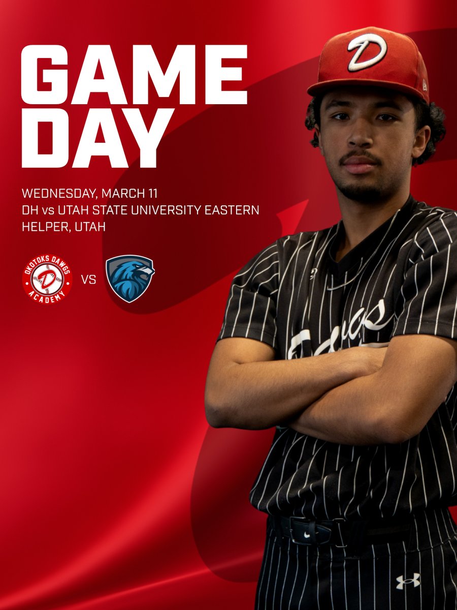 Game day ⚾️

Double header against Utah State University Eastern. First pitch 2:30 PM.