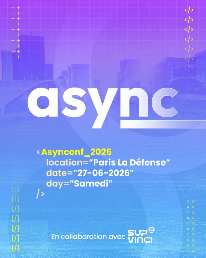 ASYNCONF 2026 tweet media