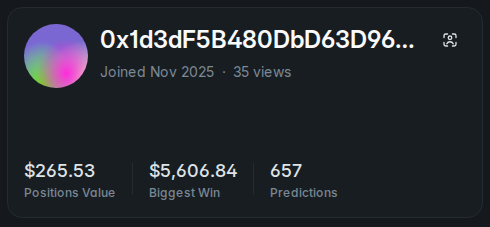 MarkBloom0x's tweet image. All-time: $15,456.75 made on Polymarket.

copy-trade him: t.me/poly_copytrade…

Best Deal: $5,607 on Lakers vs. Nuggets.

Also hit: $4,388 on Will Real Madrid CF win on 2026-02-25?.

Copy bot link is above, move quick