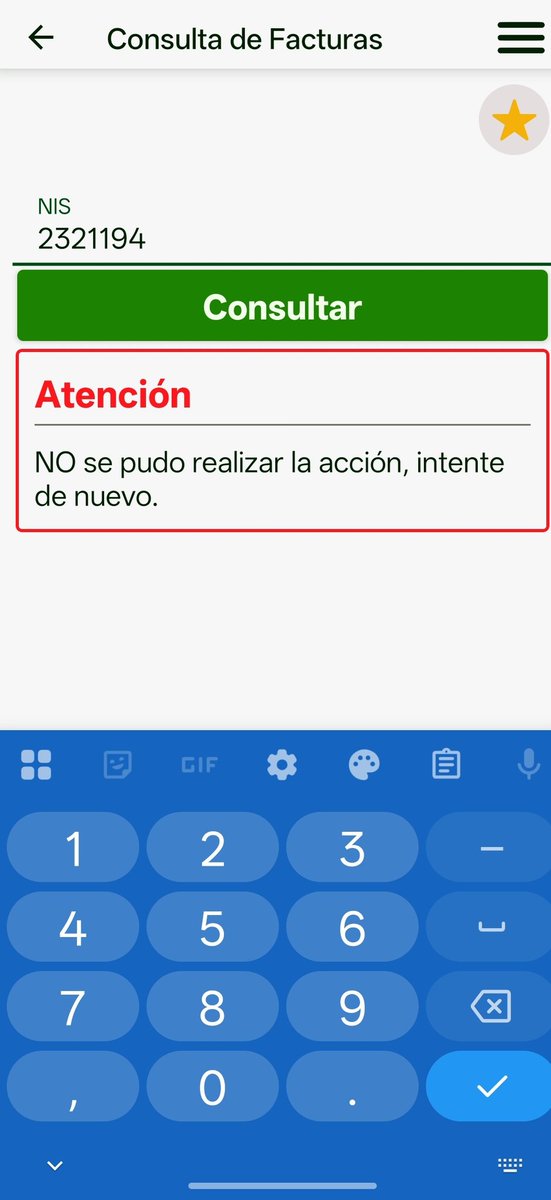 BOGAMIRTA's tweet photo. @ANDEOficial sigo sin poder acceder a la aplicación https://t.co/5SvKgfNiu5