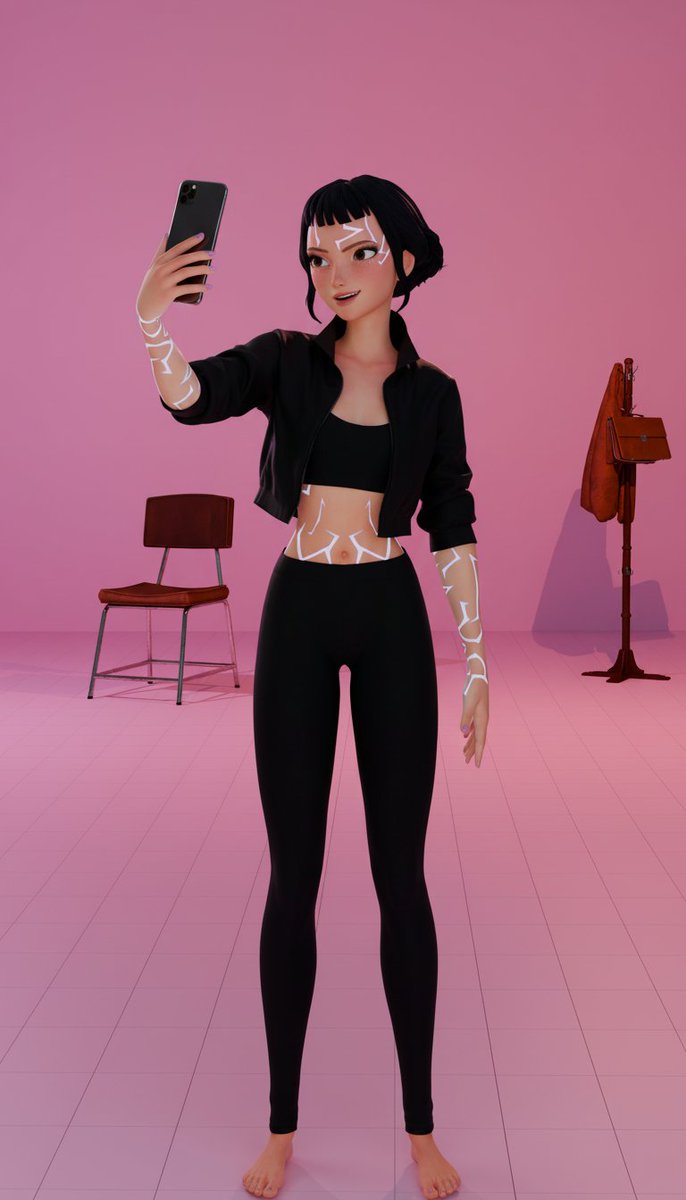 darkanimation09's tweet photo. zoey pic #kpop #blender #pic https://t.co/sD0VwcGUpu