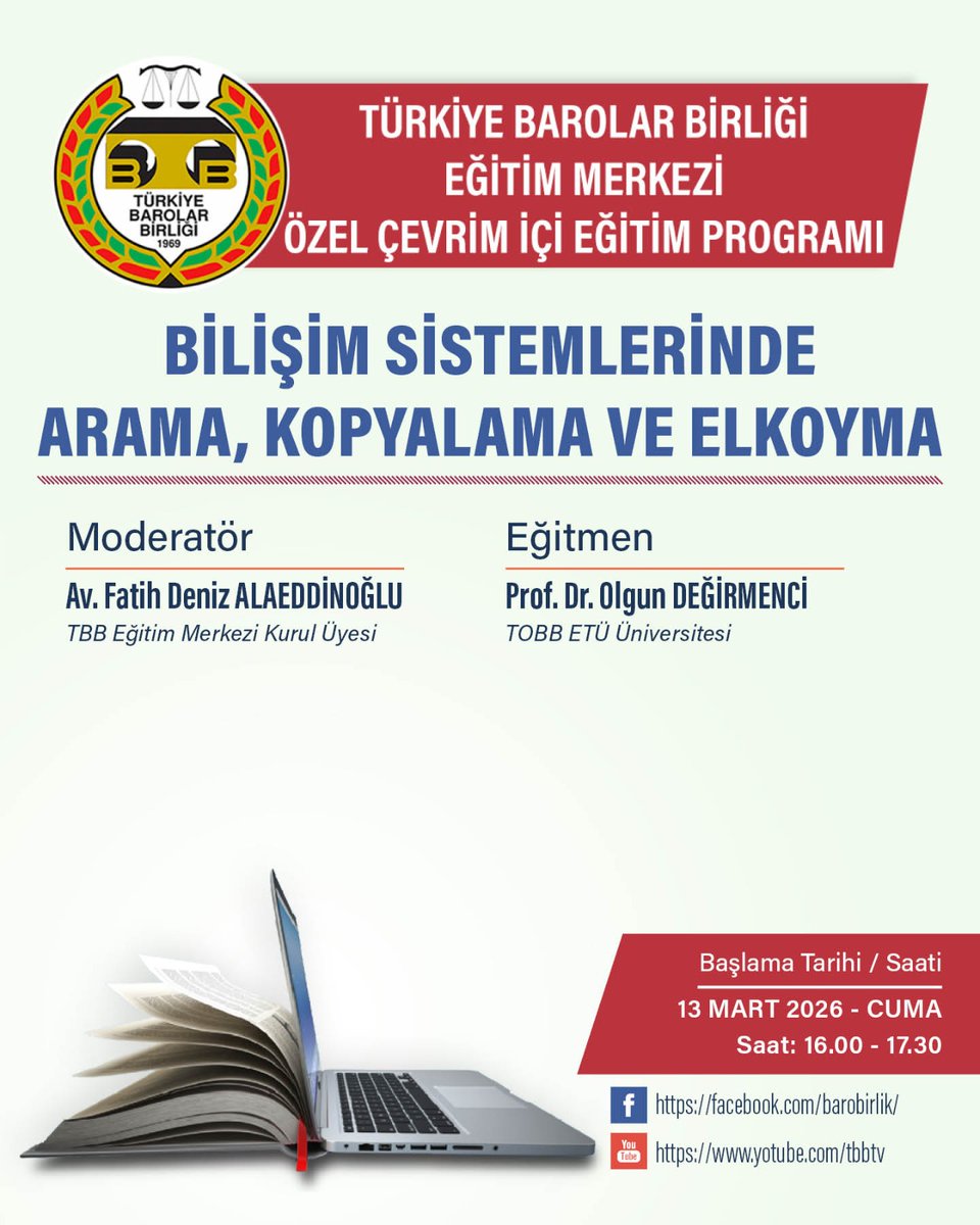 Türkiye Barolar Birliği tweet media