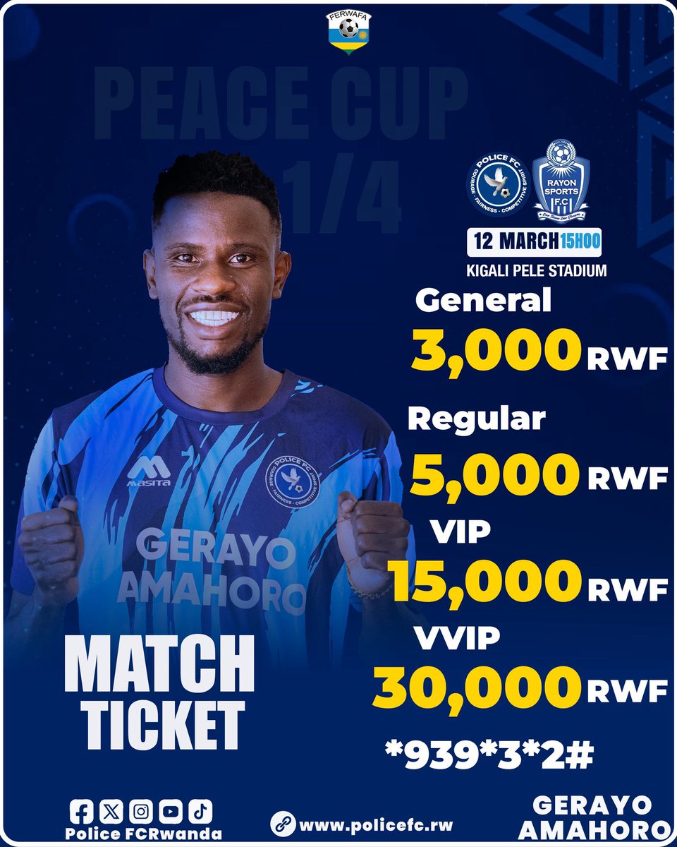 Mu mukino ubanza wa 1/4 cy’igikombe cy’Amahoro 2026, Gasogi United itsinze APR FC igitego kimwe ku busa. Mu wundi mukino, AS Kigali yanganyije na Gorilla FC ubusa ku busa.

Kuri uyu wa Kane, Police FC irakira Rayon Sports.

Imikino yo kwishyura ya 1/4 izakinwa mu cyumweru gitaha.
