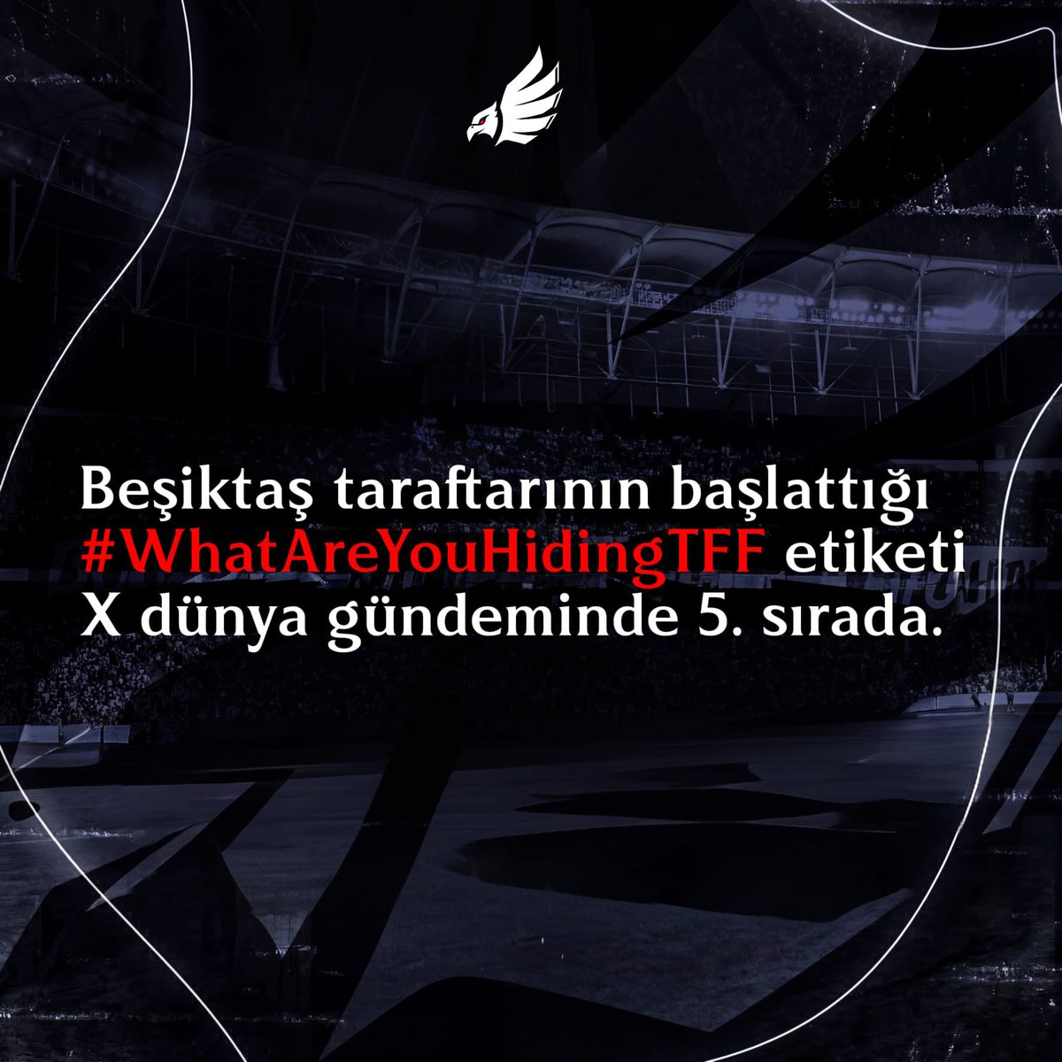 Bu ateş üfleyerek sönmez.

#WhatAreYouHidingTFF