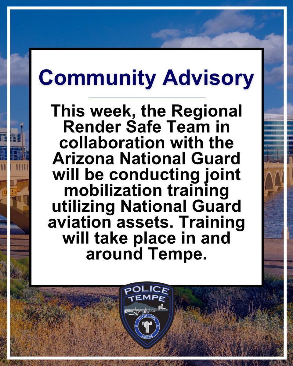 Tempe Police Department tweet media
