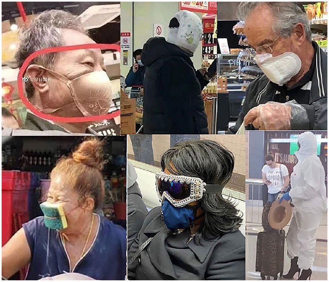 MexicoMagico's tweet photo. Gente que improvisó mascarillas 😷 https://t.co/SNfdYoMQNM