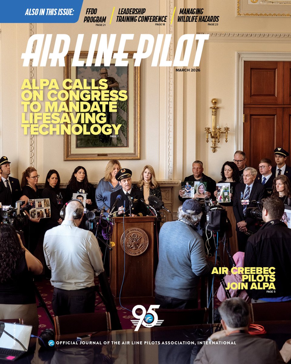 Air Line Pilots Association tweet media