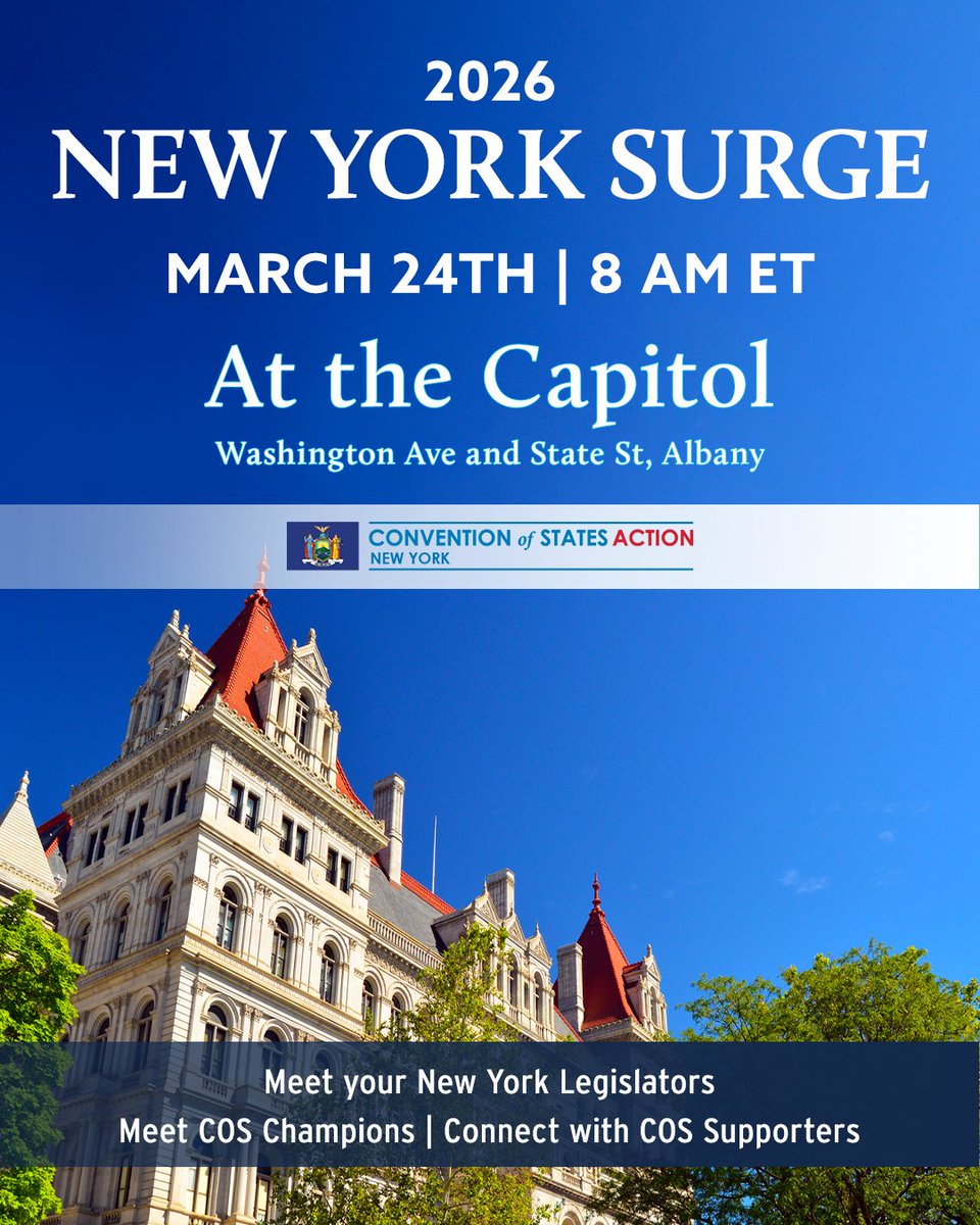 COSProject's tweet image. Are you aware when your Convention of States state team is at YOUR state capitol? Get involved! Volunteer with your team at conventionofstates.com/act