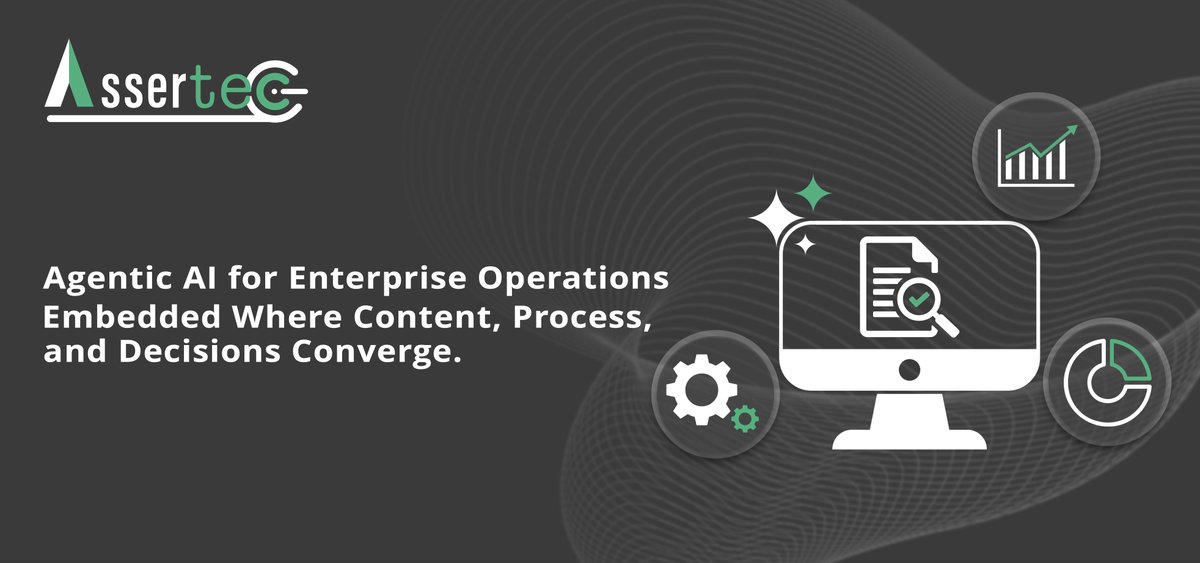 Assertant's tweet photo. ⚠️ If your workflows still pause every time an exception appears, your automation layer is incomplete.
🔍 See how Assertec transforms exception-heavy processes into intelligent, governed orchestration built for banking, insurance, and regulated enterprises. https://t.co/uvDbl3QYPY