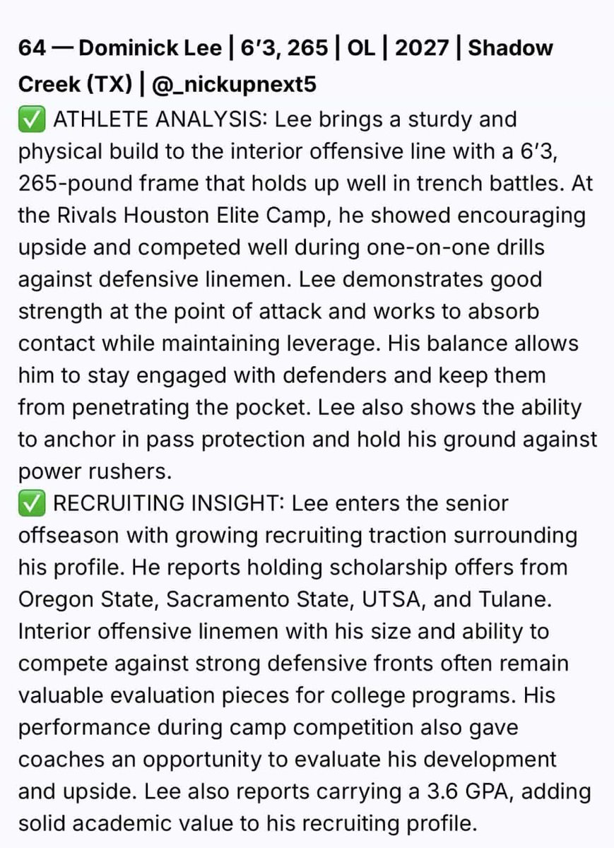 Dominick “51” lee tweet media