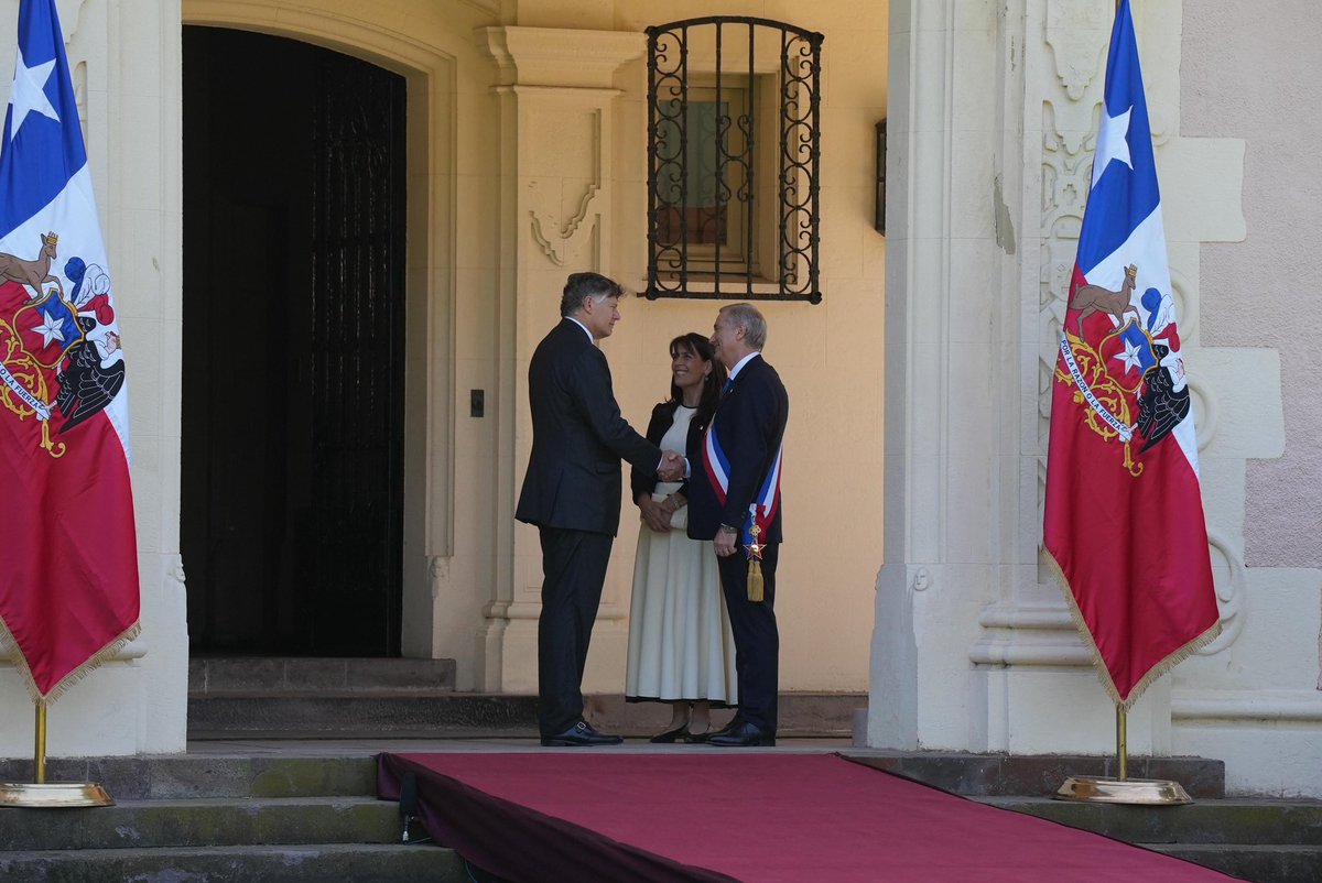 Tuve el honor de estar presente hoy en el cambio de mando para celebrar con el pueblo chileno un nuevo gobierno. He llegado a conocer al presidente Kast como una persona sencilla pero fuerte. El pueblo chileno no solo eligió a un gran presidente, sino, lo que es más importante, a