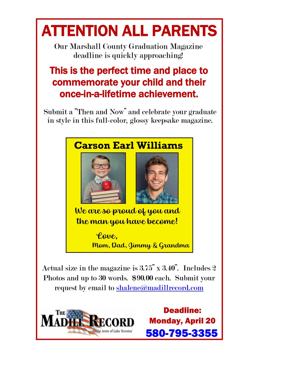 Madill Record tweet media