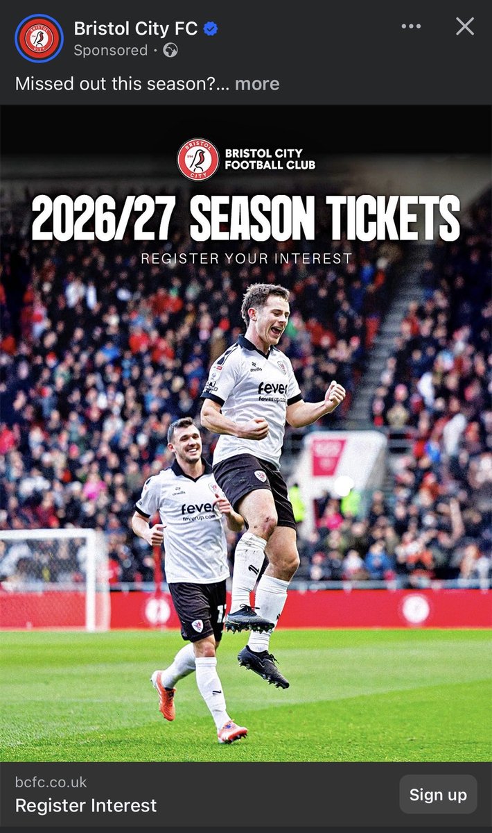 Bristol City FC Supporters Page tweet media