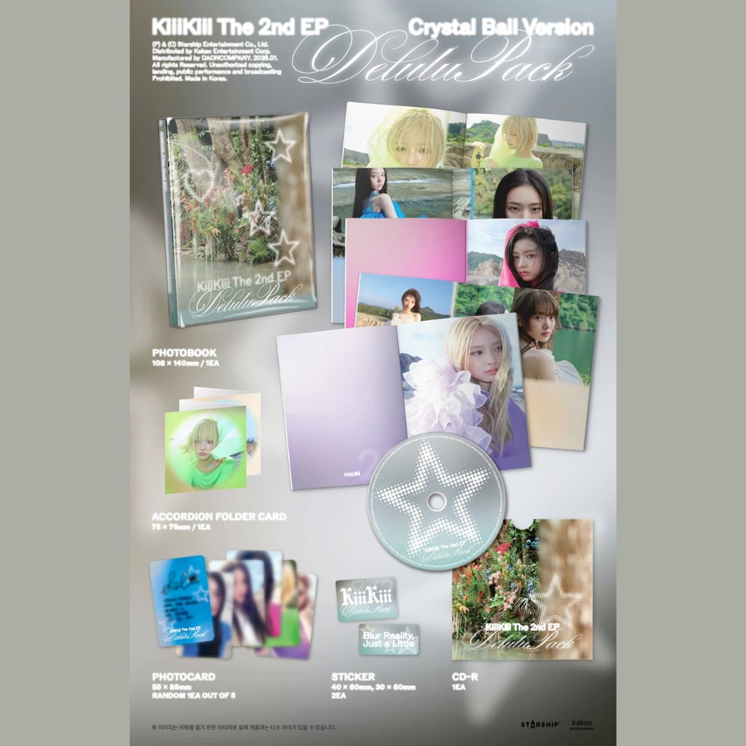 doramakp1's tweet image. 🎉 [PRE VENTA] – #KIIIKIII - DELULU PACK 🩷

DELULU PACK Ver. Headphone 
*Precio: S/105.00
🏷 RESERVA CON S/35

DELULU PACK Ver. Crystal Ball 
*Precio: S/105.00
🏷 RESERVA CON S/35

DELULU PACK Ver. Calendar 
*Precio: S/105.00
🏷 RESERVA CON S/35

#kpopmerch #doramakp