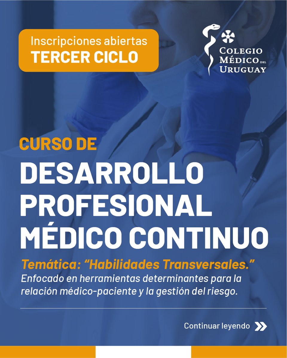 Colegio Médico del Uruguay tweet media