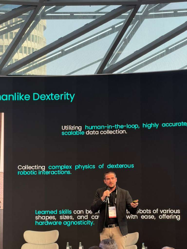 minasliarokapis's tweet photo. Yesterday, I gave a talk about #PhysicalAI and @AcuminoAI robot workers at the @PlugandPlayTC  #GermanySummit at @BMWGroup headquarters in Munich. Europe could have 4–5 @nvidia-scale physical AI companies. EU needs massive tech adoption appetite &amp; large-scale robot deployments. https://t.co/UUfJlidtnS