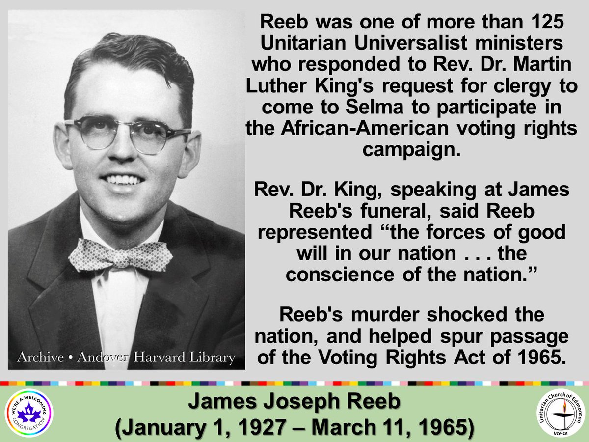 UnitarianUCE's tweet photo. #Selma #UU #UnitarianUniversalist #HistoryRepeats https://t.co/nADbxpeVyg