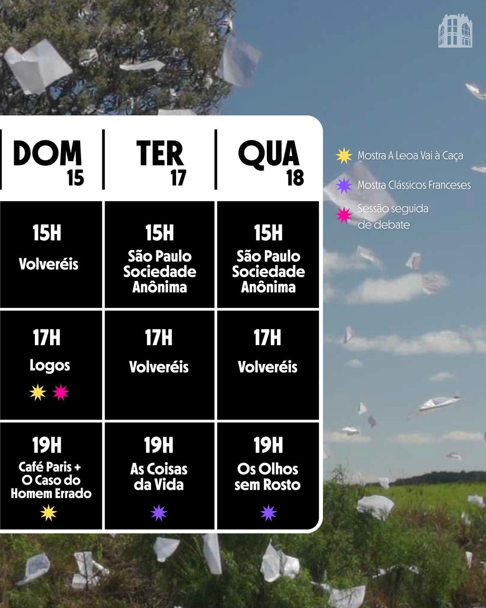 Cinemateca Capitólio tweet media