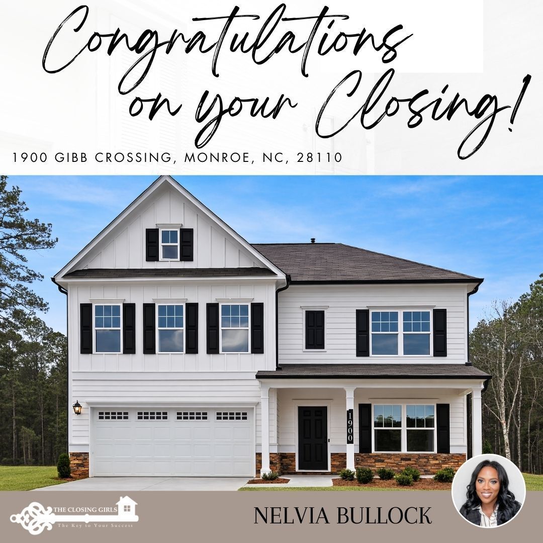 ClosingGirls's tweet image. Congratulations to Nelvia and her buyer clients on closing on their beautiful new construction home in Monroe! 🏡 Wishing them many happy memories as they settle in. Great work, Nelvia!

#CompassRealty #ClosingDay #HappyBuyers #NewHome