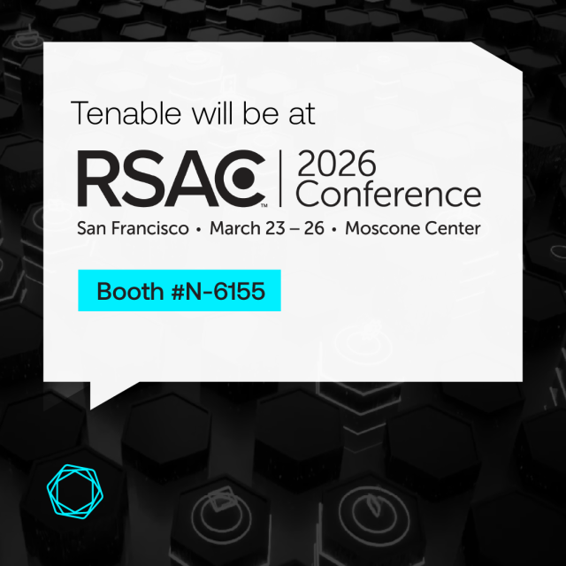 mbenedetti3's tweet photo. Visit us at #RSAC2026 to see how we’re leading #ExposureManagement in the age of #AI. 🎤 Catch our sessions: https://t.co/8b1iZ5HSRH https://t.co/wpQzTEsaFh