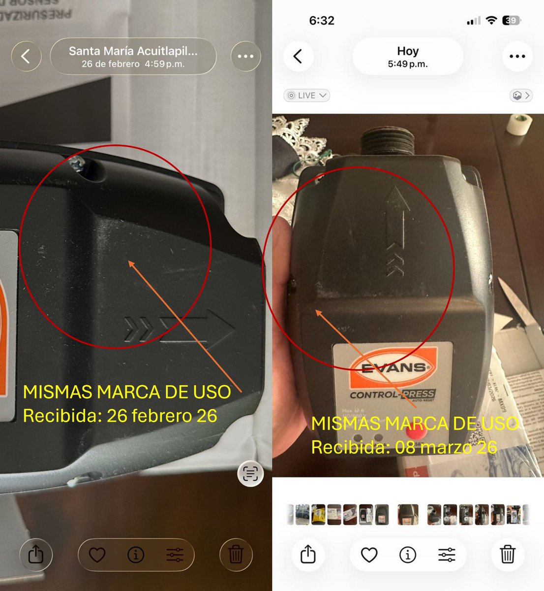 erb41's tweet photo. ESTAFA  en @ML_Mexico,  compré un presurizador EASY-PRESS por mercado libre y recibí una caja con nomenclatura de EASY-PRESS pero contenía un CONTROL-PRESS USADO, lo devolví, el proveedor declinó la devolución diciendo que yo lo usé, robo hormiga  @Profeco @Mercadolibre https://t.co/eA7a37tlsw