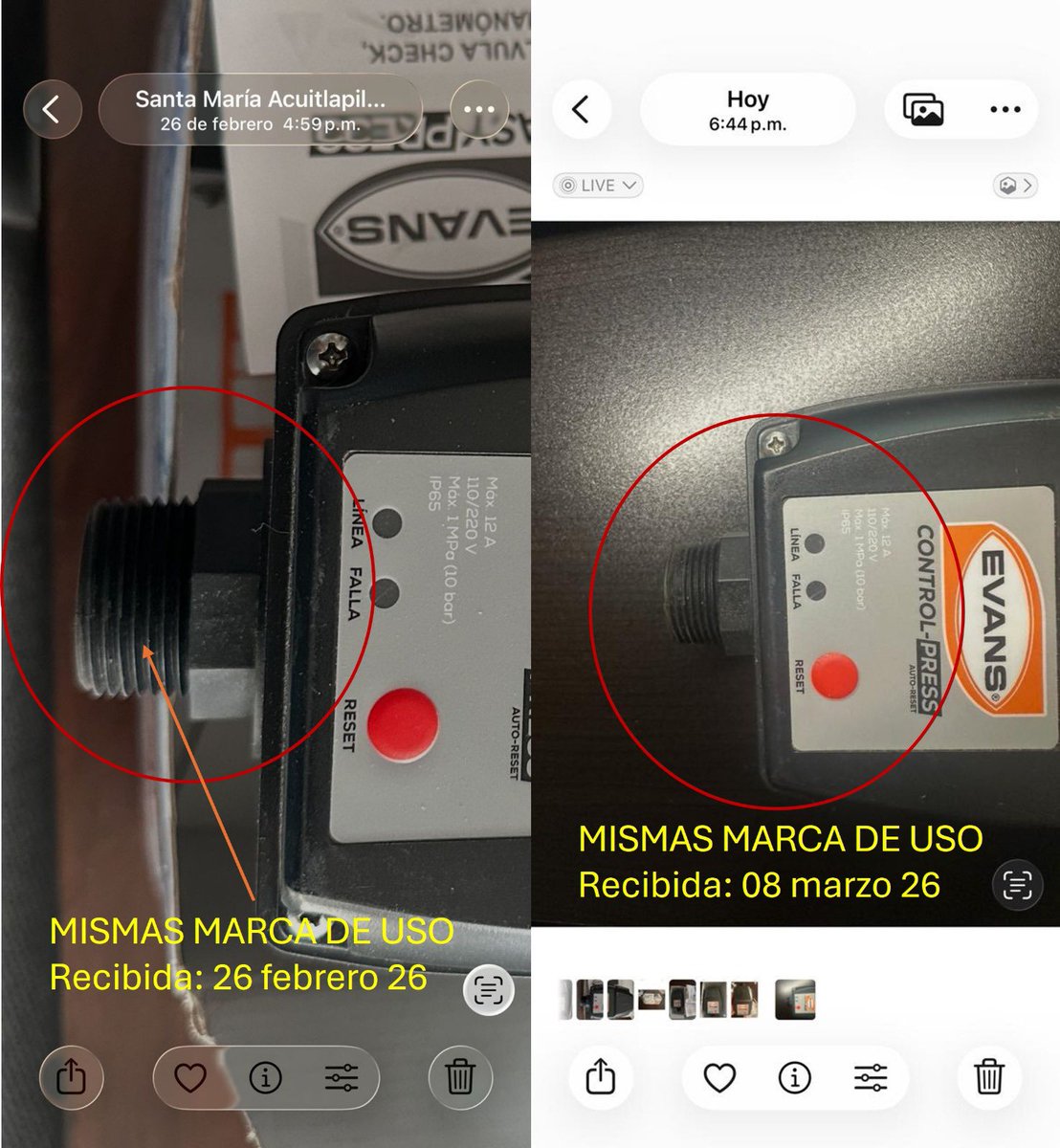 erb41's tweet photo. ESTAFA  en @ML_Mexico,  compré un presurizador EASY-PRESS por mercado libre y recibí una caja con nomenclatura de EASY-PRESS pero contenía un CONTROL-PRESS USADO, lo devolví, el proveedor declinó la devolución diciendo que yo lo usé, robo hormiga  @Profeco @Mercadolibre https://t.co/eA7a37tlsw