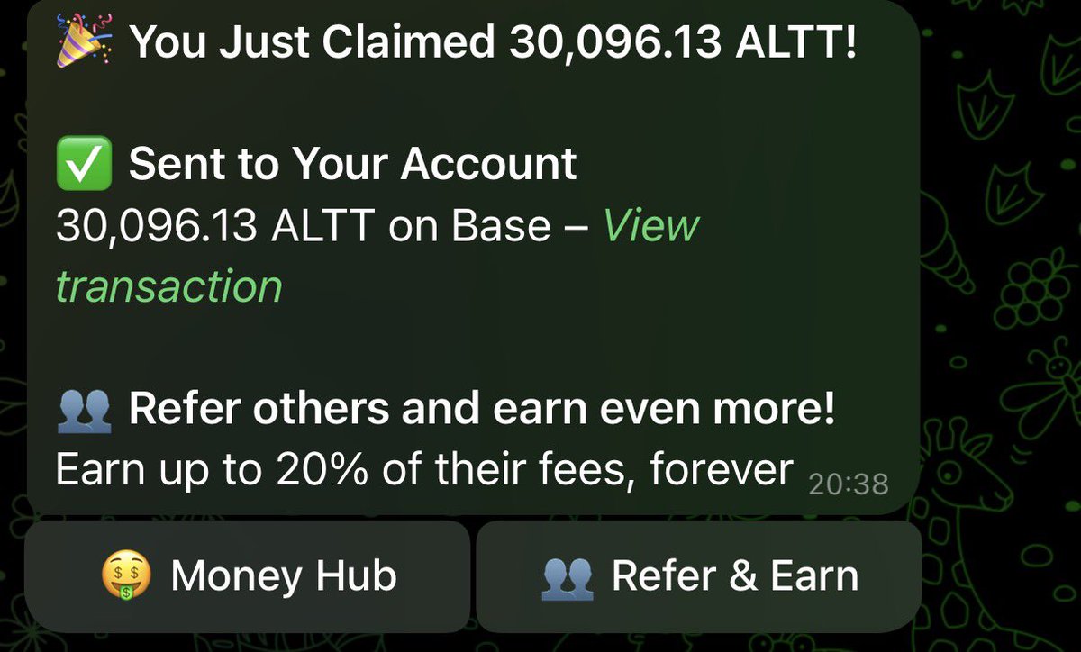 Altcoinist's tweet photo. I use @altcoinist for trading

just claimed 30,096 $ALTT rewards

the tokens were open market bought from product revenue

this is good https://t.co/1yX5Wjc33D