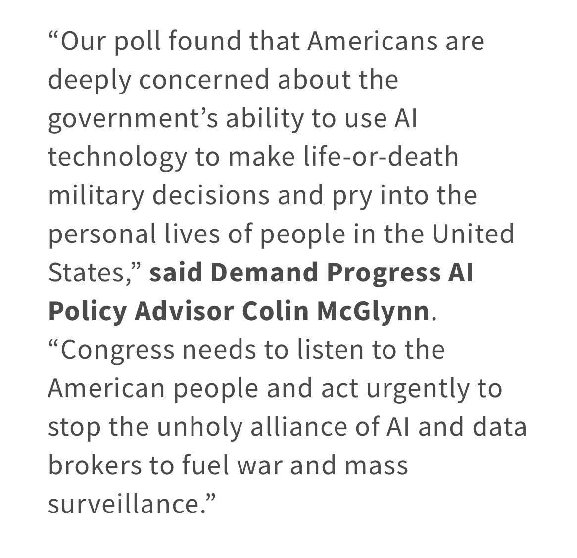 Demand Progress tweet media