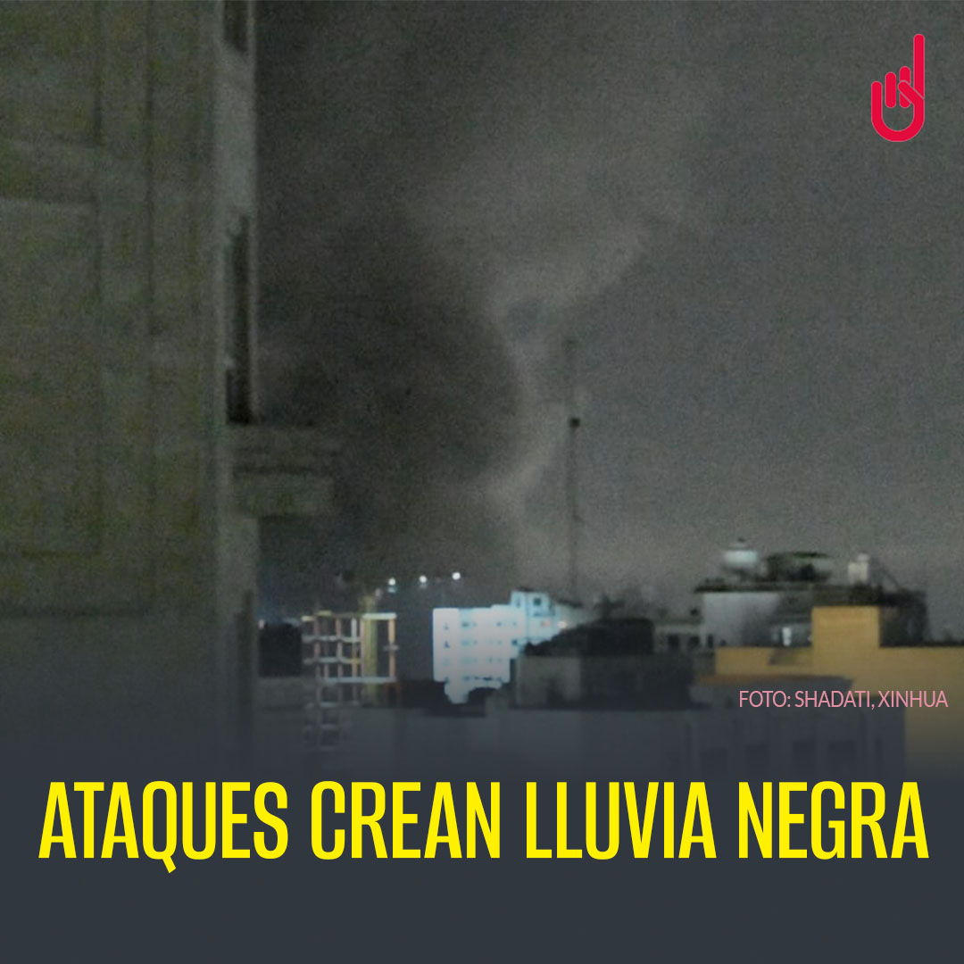 1/12 Una lluvia negra o lluvia ácida cae sobre Teherán y sobre otras ciudades de Irán. Viene de los ataques de Israel y Estados Unidos (EU) a la infraestructura civil, pero, sobre todo, a los depósitos de combustible.

Abrimos #Hilo 🧵