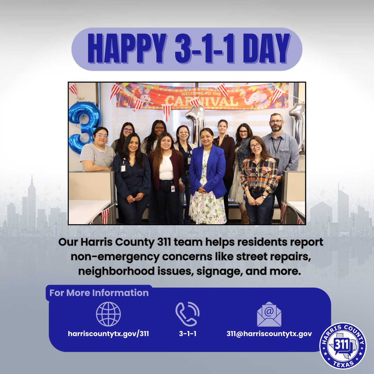 Harris County Universal Services tweet media