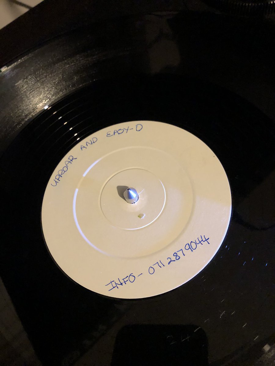 andrewgreatorex's tweet image. MC Uproar - Bad Boy released in 1992 on white label. #mcuproar #badboy #whitelabel #vinyl #oldskool